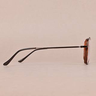 EyeJack Nebula Demi Brown Full Rim Wayfarer Eyeglasses for Men & Women (TG8002GE621-C16)