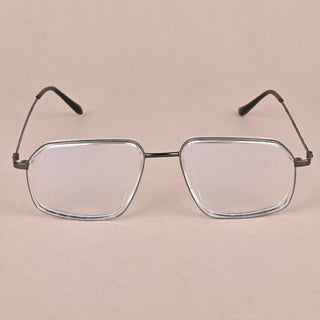 EyeJack Nebula Clear Full Rim Wayfarer Eyeglasses for Men & Women (TG8009GE729-C7)