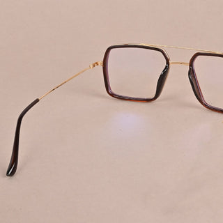 EyeJack Nebula Brown Full Rim Wayfarer Eyeglasses for Men & Women (TG8006GE678-C5)