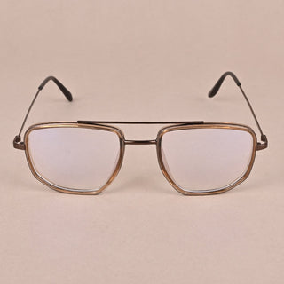 EyeJack Nebula Light Brown Full Rim Wayfarer Eyeglasses for Men & Women (TG8004GE643-C4)