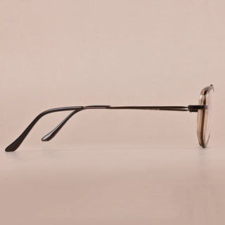 EyeJack Nebula Light Brown Full Rim Wayfarer Eyeglasses for Men & Women (TG8004GE643-C4)