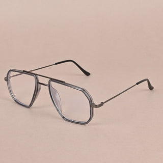 EyeJack Nebula Grey Full Rim Wayfarer Eyeglasses for Men & Women (TG8007GE701-C11)