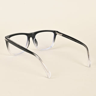 EyeJack Insight Black & Transparent Square Eyeglasses for Men & Women (EJ85207GE1354-C3)