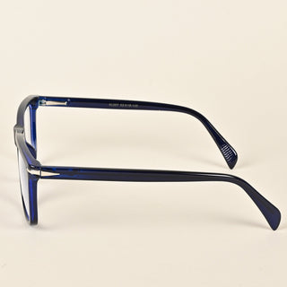 EyeJack Insight Royal Blue Square Eyeglasses for Men & Women (EJ85207GE1356-C7)