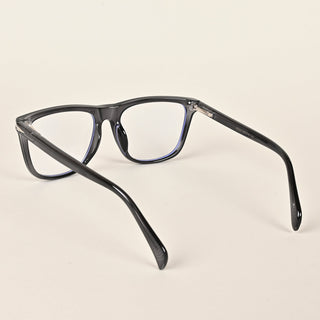 EyeJack Insight Grey Square Eyeglasses for Men & Women (EJ85207GE1357-C6)