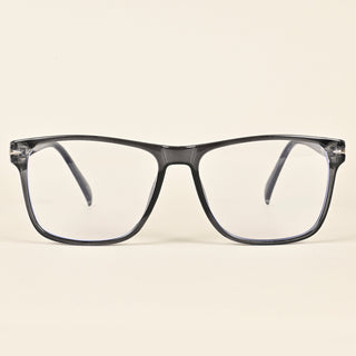 EyeJack Insight Grey Square Eyeglasses for Men & Women (EJ85201GE1303-C6)