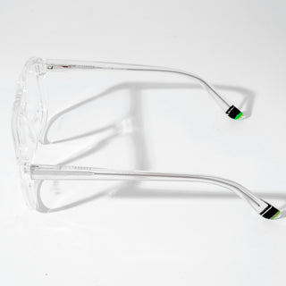 EyeJack Astra Transparent Square Eyeglasses for Men & Women (TR6602CL77-C4)